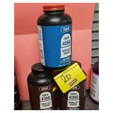 (3) IMR SMOKELESS POWDER...1/4, 1/2, 2/3