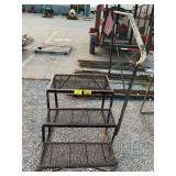 METAL MOBILE HOME STAIRS W/ RAIL