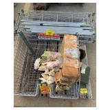 METAL SHELF, XL METAL STORE BASKET, BUDWEISER