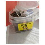 CONTAINER OF PENNIES