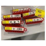 5 APPEAR NEW ROLLS OF 3M WIRE MARKER TAPE