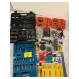 GROUP OF DRILL BIT SETS OF ALL KINDS, DECKMATE
