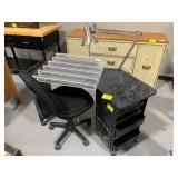 THE CALIFORNIA BY KAYLINE ROLLING DESK & CHAIR,