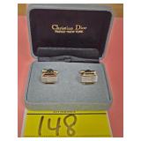 CHRISTIAN DIOR CUFFLINKS...NOT VERIFIED