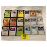 2 SHEETS OF POKEMON CARDS