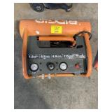 RIDGID 4.5GAL AIR COMPRESSOR AS IS CONDITION