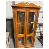 77' TALL GLASS-SHELF DISPLAY CABINET