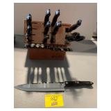 CUTCO KNIFE BLOCK SET