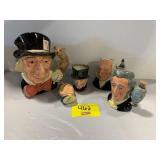 GROUP OF ROYAL DOULTON TOBY JUGS