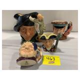 GROUP OF ROYAL DOULTON TOBY JUGS