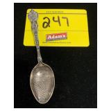 STERLING MARKED NIAGRA FALLS SOUVENIR SPOON