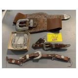 LADIES WESTERN BELT BUCKLES & BOOT ACCENTS