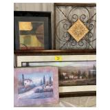 GROUP OF WALL ART