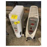 2 RADIATOR HEATERS