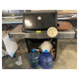 WEBER GRILL, PROPANE TANK, 2 WATER TANKS