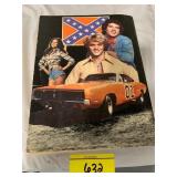 VINTAGE DUKES OF HAZZARD COLORING BOOK