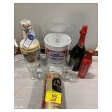 BUDWEISER BEER COLLECTIBLES, SAKKO CAN