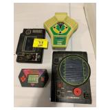 4 VINTAGE HANDHELD GAMES