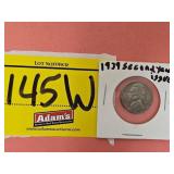 1939 SECOND YEAR ISSUE JEFFERSON NICKEL
