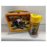 VINTAGE GENTLE BEN METAL LUNCHBOX & THERMOS
