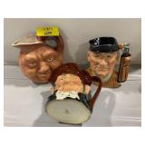 GROUP OF ROYAL DOULTON TOBY JUGS