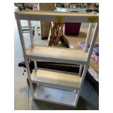 4-TIER PLASTIC SHELF