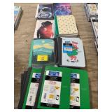 2 ROWS OF COMPOSITION NOTEBOOKS