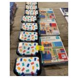 SCHOOL LIST KITS, GROUP OF PENCIL BOXES
