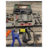 SOCKET WRENCH SET, WRENCH SET IN CASE, STAPLER,