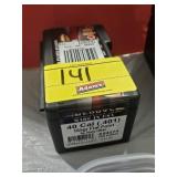 (1) BOX OF BERRY'S 40 CAL BULLET COMPONENTS