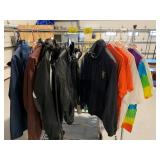 SZL-XL MENS SHIRTS & JACKETS OF ALL STYLES - RACK