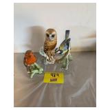 3 GOEBEL BIRD FIGURINES