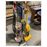 2 SHARK & EUREKA VACUUMS
