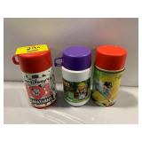 GROUP OF 3 MISC THERMOS