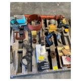 CAR PARTS OF ALL KINDS, HAND DRILLS, BELL, LINT
