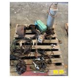 ENGINE & CAR PARTS OF ALL KINDS, GAUGES,