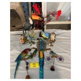 GROUP OF BIRD FIGURINES & Dï¿½COR