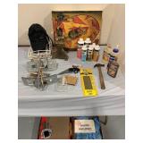 CHILI FIESTA PAN, BRASS CANDLE HOLDER, HARDWARE