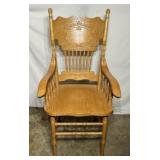 Old wooden chair