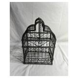 Small metal bird cage