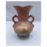Hull art pottery double handled vase
