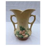 Hull art pottery double handled vase