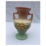 Hull art pottery double handled vase