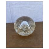Glass paperweight