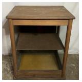 Small wooden display case