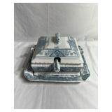 Hanley Staffordshire England Soup Tourine with Lad