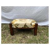 Upholstered foot stool