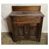 Wooden wash stand