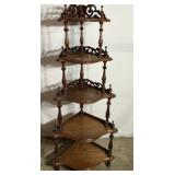 Wooden Corner Shelf