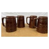 Set of 4 Mar Crest Oven Proof Large Mugs